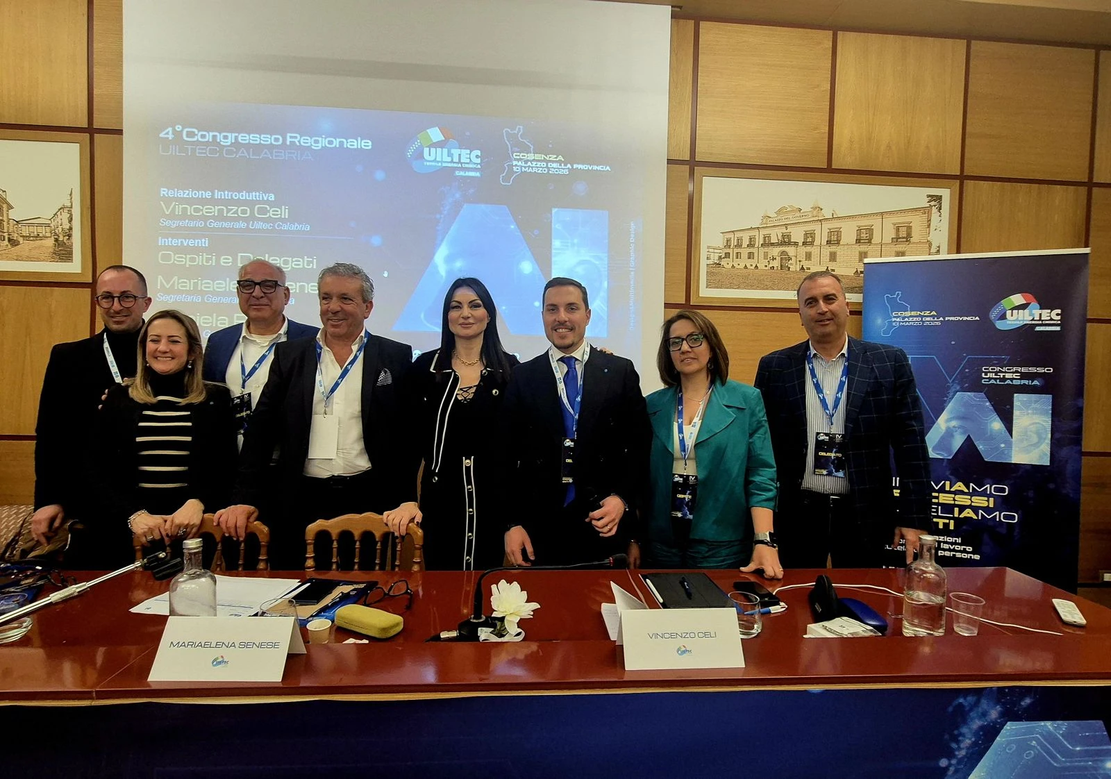 Uiltec Calabria, Vincenzo Celi confermato alla guida 