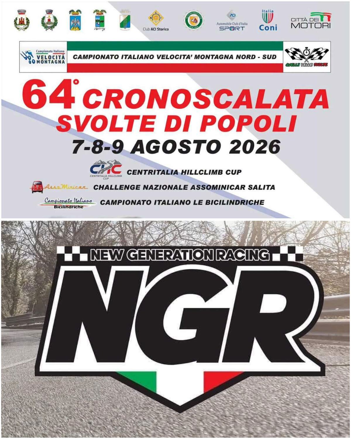 images Cronoscalate, la catanzarese New Generation Racing resiste con forza a Popoli