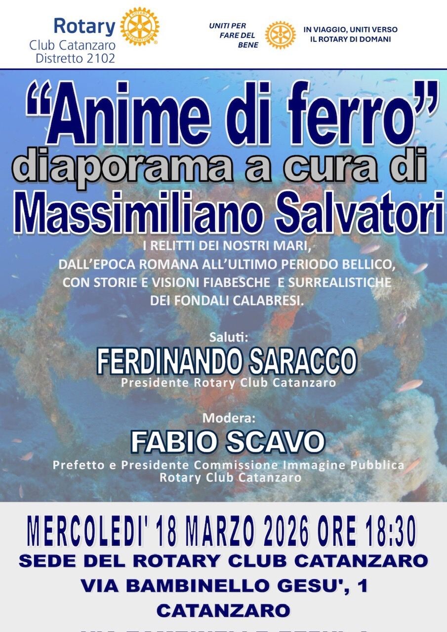 images "Anime di ferro", il Rotary di Catanzaro presenta il diaporama di Massimiliano Salvatori 