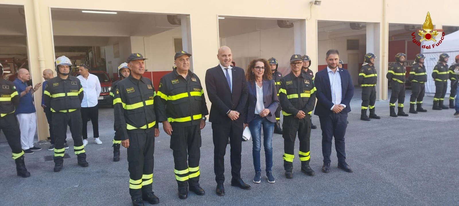 Catanzaro, Prisco e Ferro al Comando provinciale dei vigili del fuoco: "Obiettivo rafforzare la presenza sul territorio"