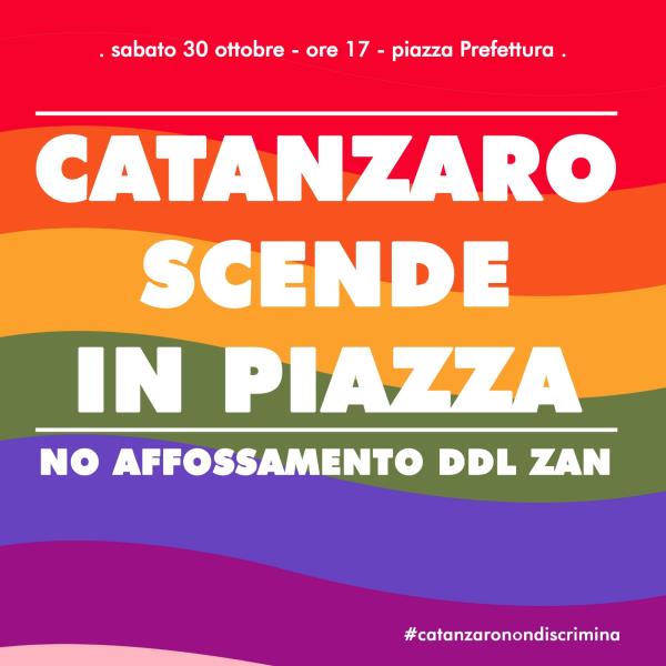 Catanzaro, domani in piazza contro l’affossamento del DDL Zan: presente anche la Cgil Area Vasta  images Catanzaro, domani in piazza contro l’affossamento del DDL Zan: presente anche la Cgil Area Vasta