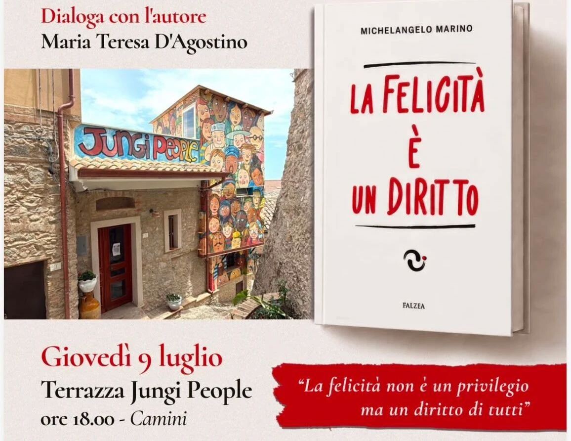 images A Camini la presentazione del libro “La felicità è un diritto” di Michelangelo Marino
