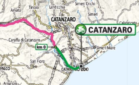 images Giro d'Italia 2026, confermata la tappa con partenza da Catanzaro e arrivo a Cosenza: il tracciato 