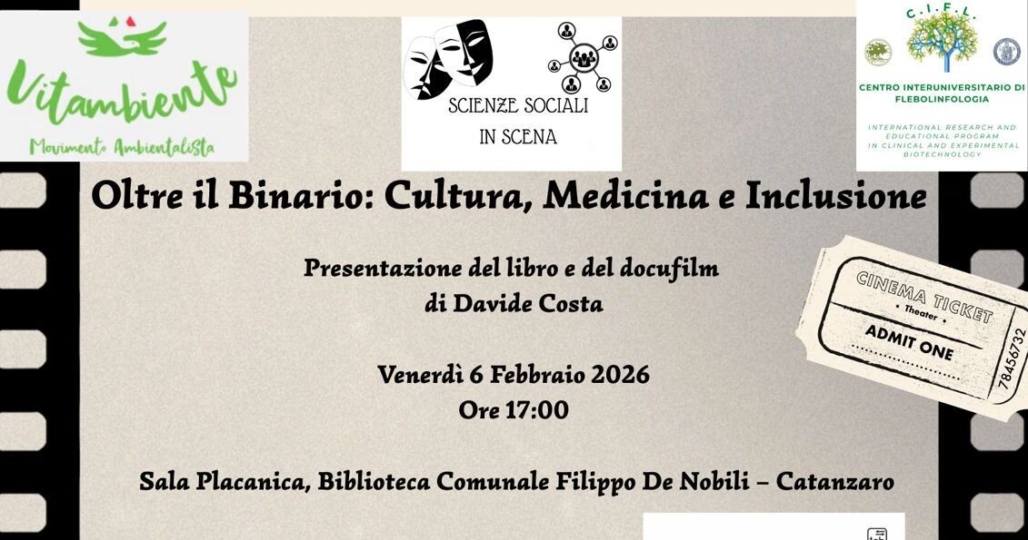 images A Catanzaro la presentazione di "Oltre il binario" saggio e docufilm di Davide Costa