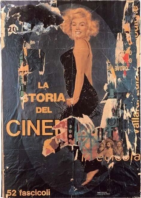 Andrà in asta da Sotheby's una delle rare Marilyn anni '60 di Mimmo Rotella images Andrà in asta da Sotheby's una delle rare Marilyn anni '60 di Mimmo Rotella