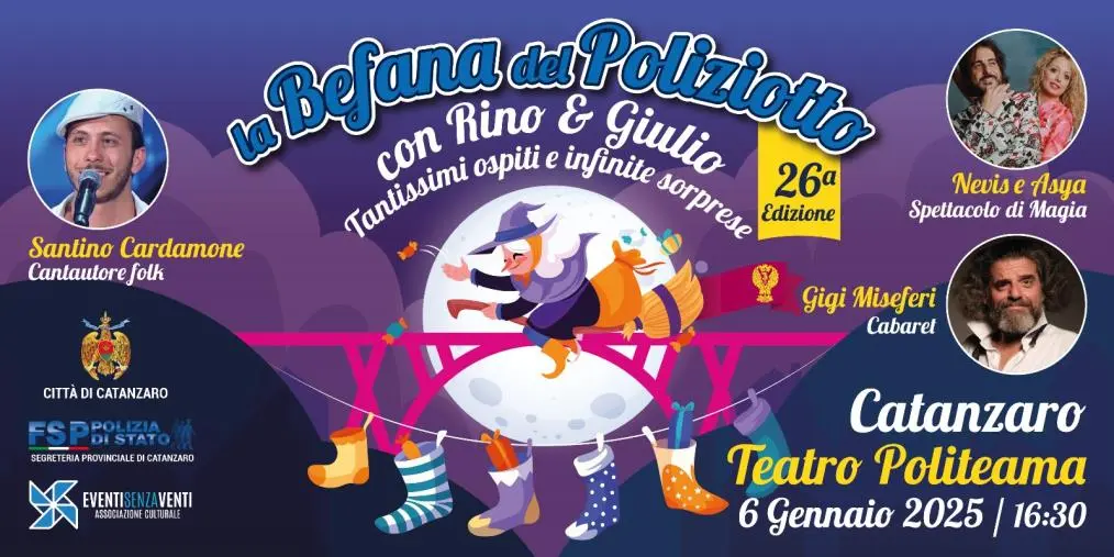 images Catanzaro, domani è il giorno della Befana del Poliziotto 