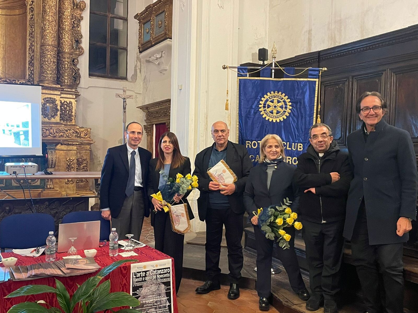 images Catanzaro, il Rotary Club celebra Francesco La Monaca: un viaggio nell’arte del Novecento 
