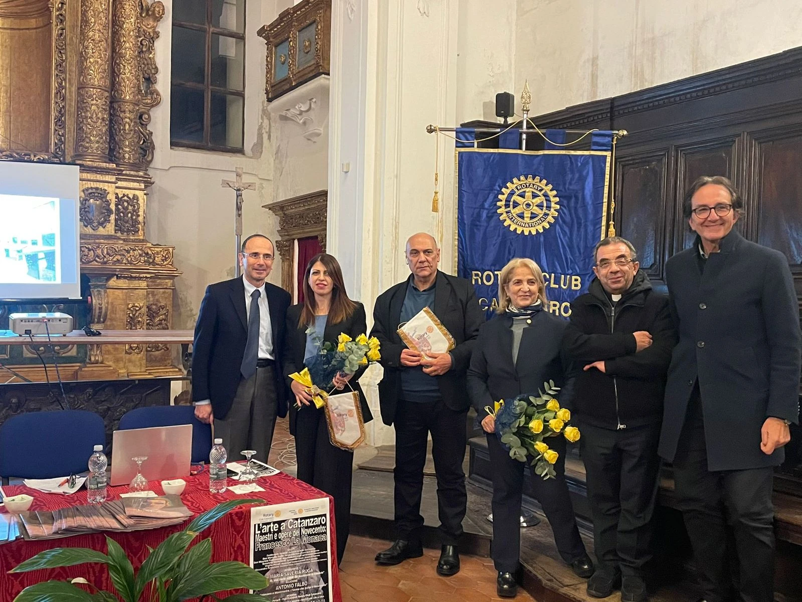 Catanzaro, il Rotary Club celebra Francesco La Monaca: un viaggio nell’arte del Novecento 