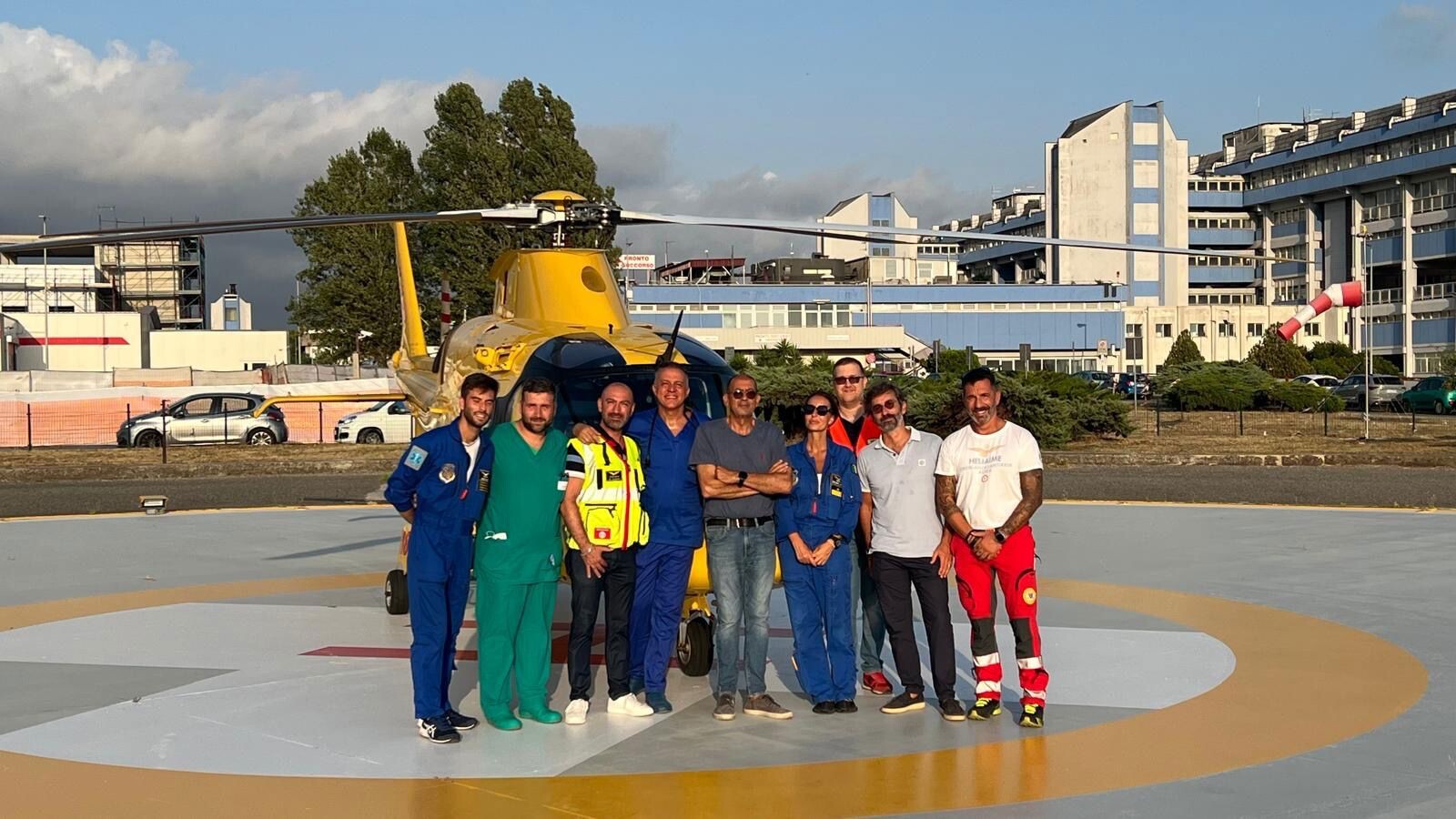 images Elisoccorso regionale, nuova base operativa al “Giovanni Paolo II” di Lamezia Terme