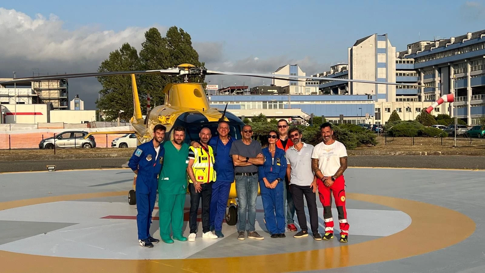 Elisoccorso regionale, nuova base operativa al “Giovanni Paolo II” di Lamezia Terme