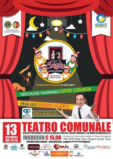 Catanzaro, domani l'appuntamento con 'Artisti in corsia' images Catanzaro, domani l'appuntamento con 'Artisti in corsia'