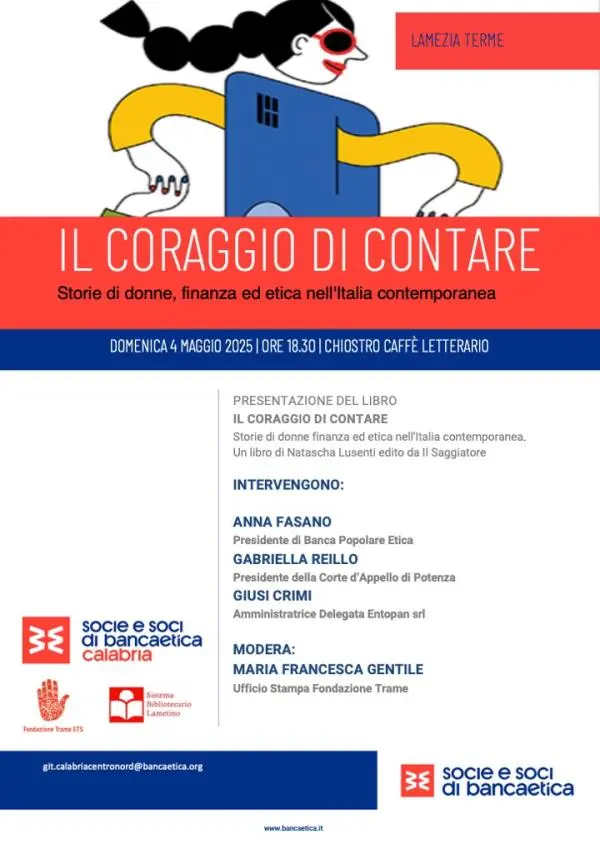 images "Donne e finanza nell’Italia contemporanea" a Lamezia ospite Natascha Lusenti