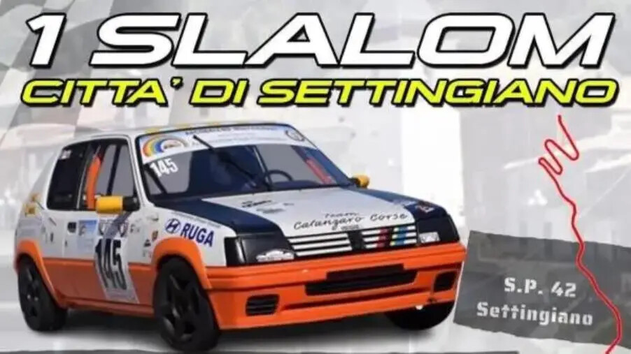 images Lo slalom di Settingiano pronto allo "start"