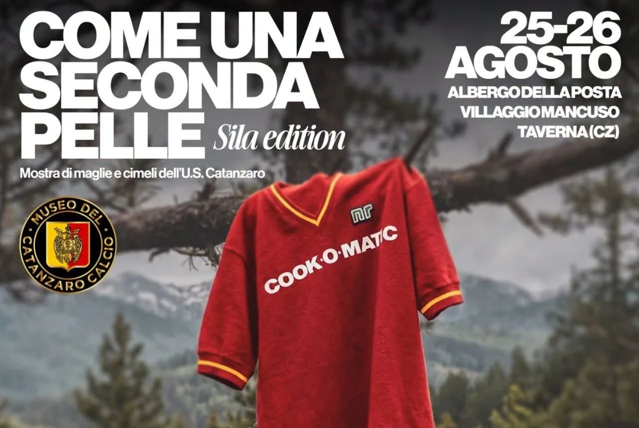 “Come una seconda pelle”, il Catanzaro sale in Sila: la storia giallorossa in mostra