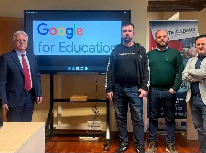 images Google sbarca in Calabria: il digital transformation manager Pozzi incontra a Lamezia gli studenti dell’ITS Cadmo