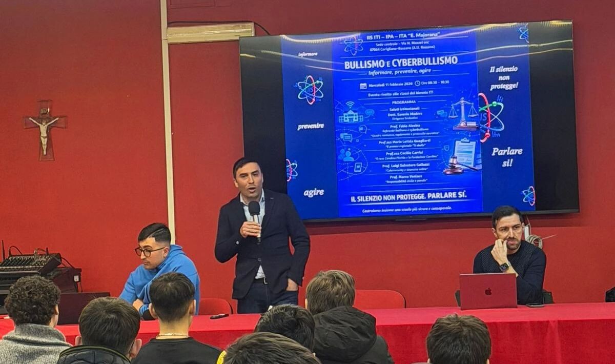 images Corigliano-Rossano, stop al bullismo: al “Majorana” tre giorni di legalità con i Carabinieri 