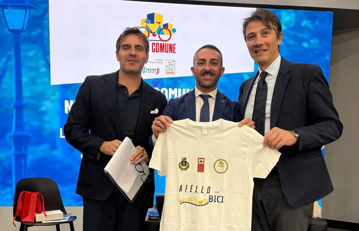 Aiello in Bici protagonista a Potenza: il progetto del borgo calabrese presentato a' Bici in Comune'