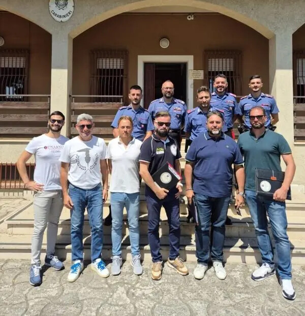images Unarma in visita alla Stazione di Santa Maria, Riccio: "Partiamo da un avamposto di legalità"