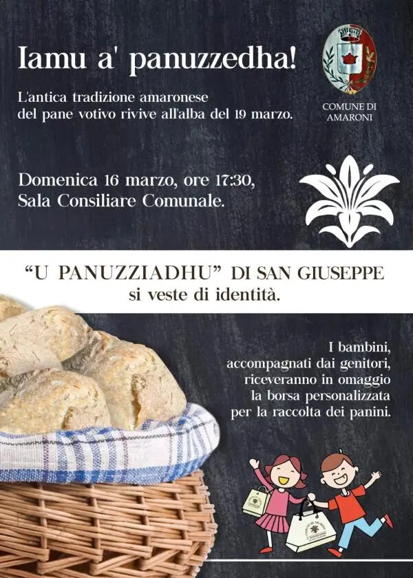 Amaroni, il valore identitario dei “panuzzedha” di San Giuseppe: il 16 marzo la presentazione dell’iniziativa images Amaroni, il valore identitario dei “panuzzedha” di San Giuseppe: il 16 marzo la presentazione dell’iniziativa