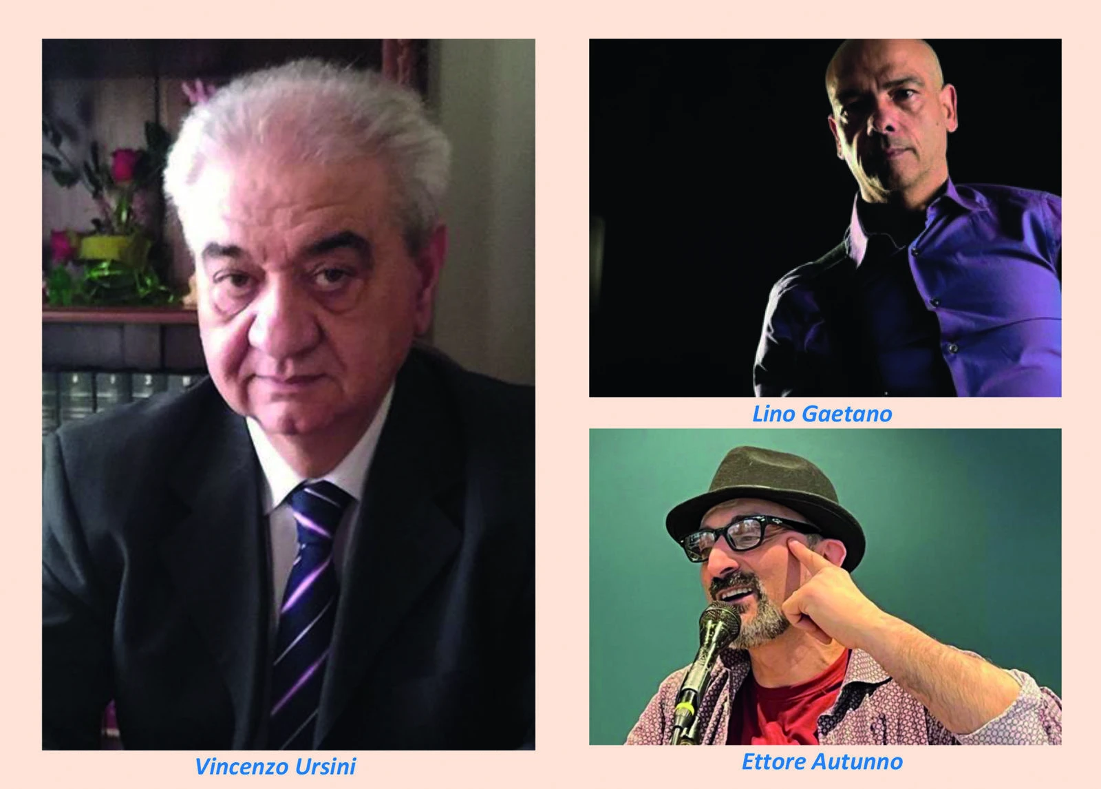 Vincenzo Ursini e Lino Gaetano, parole e musica a braccetto