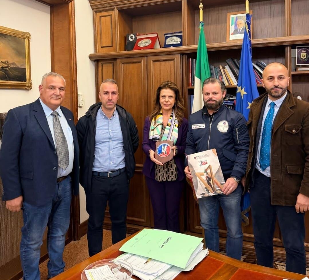 images Cosenza, Unarma incontra il prefetto: tra i temi affrontati il presidio territoriale di Corigliano 