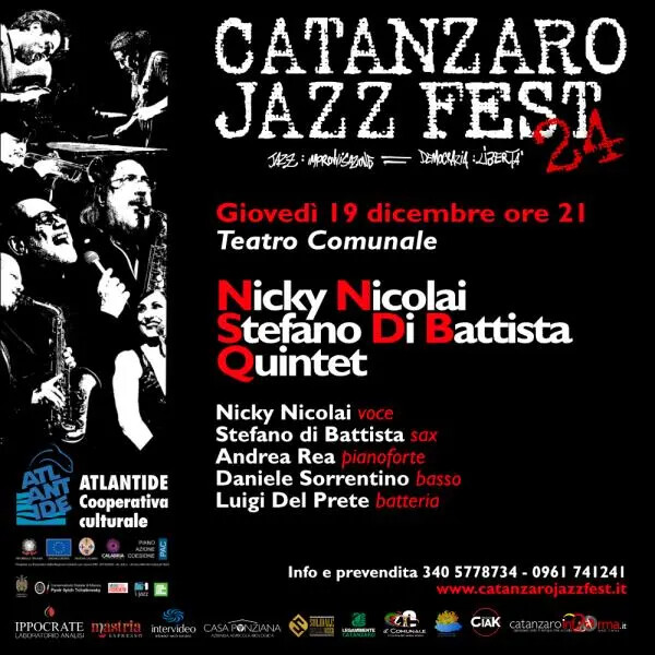 Catanzaro Jazz Fest, giovedì 19 dicembre la serata conclusiva images Catanzaro Jazz Fest, giovedì 19 dicembre la serata conclusiva