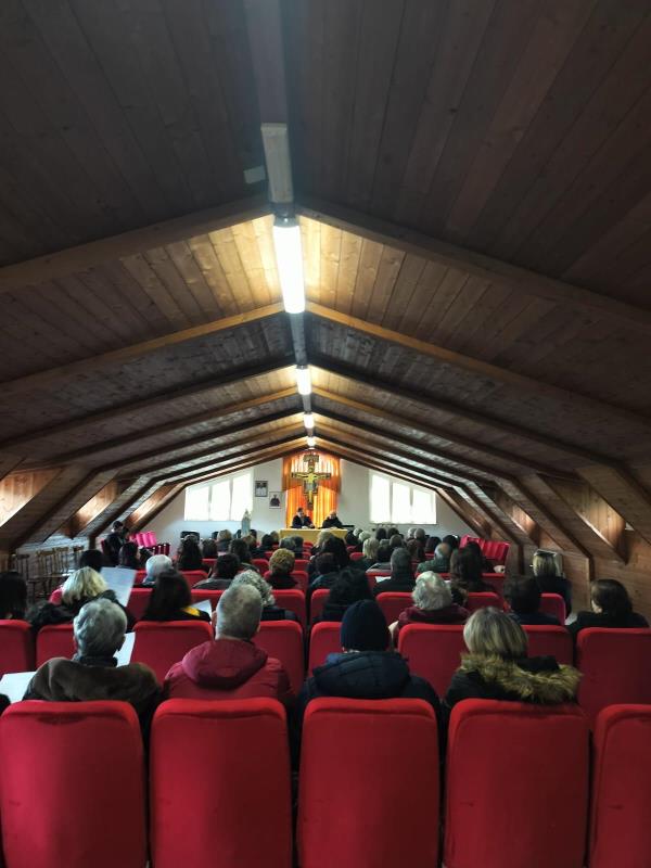 images "Pellegrini di speranza", il ritiro degli operatori Caritas