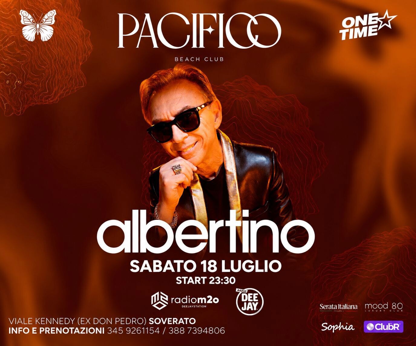 images Albertino accende la notte di Soverato: sabato 18 Luglio sarà protagonista al Pacifico Club