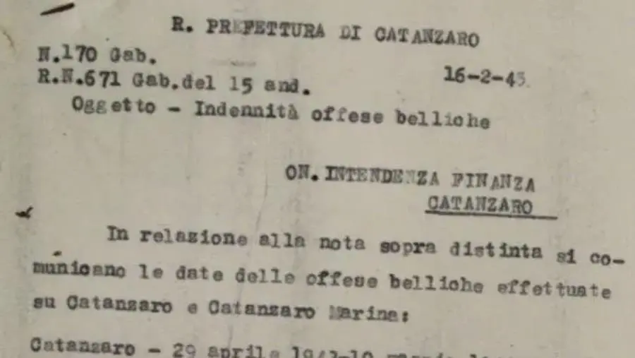 Catanzaro, Mario Saccà ricostruisce i bombardamenti del '43 sul capoluogo images Catanzaro, Mario Saccà ricostruisce i bombardamenti del '43 sul capoluogo