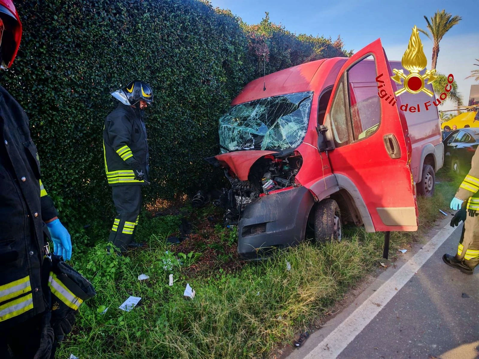 Vibo, scontro frontale: ferito uno dei conducenti