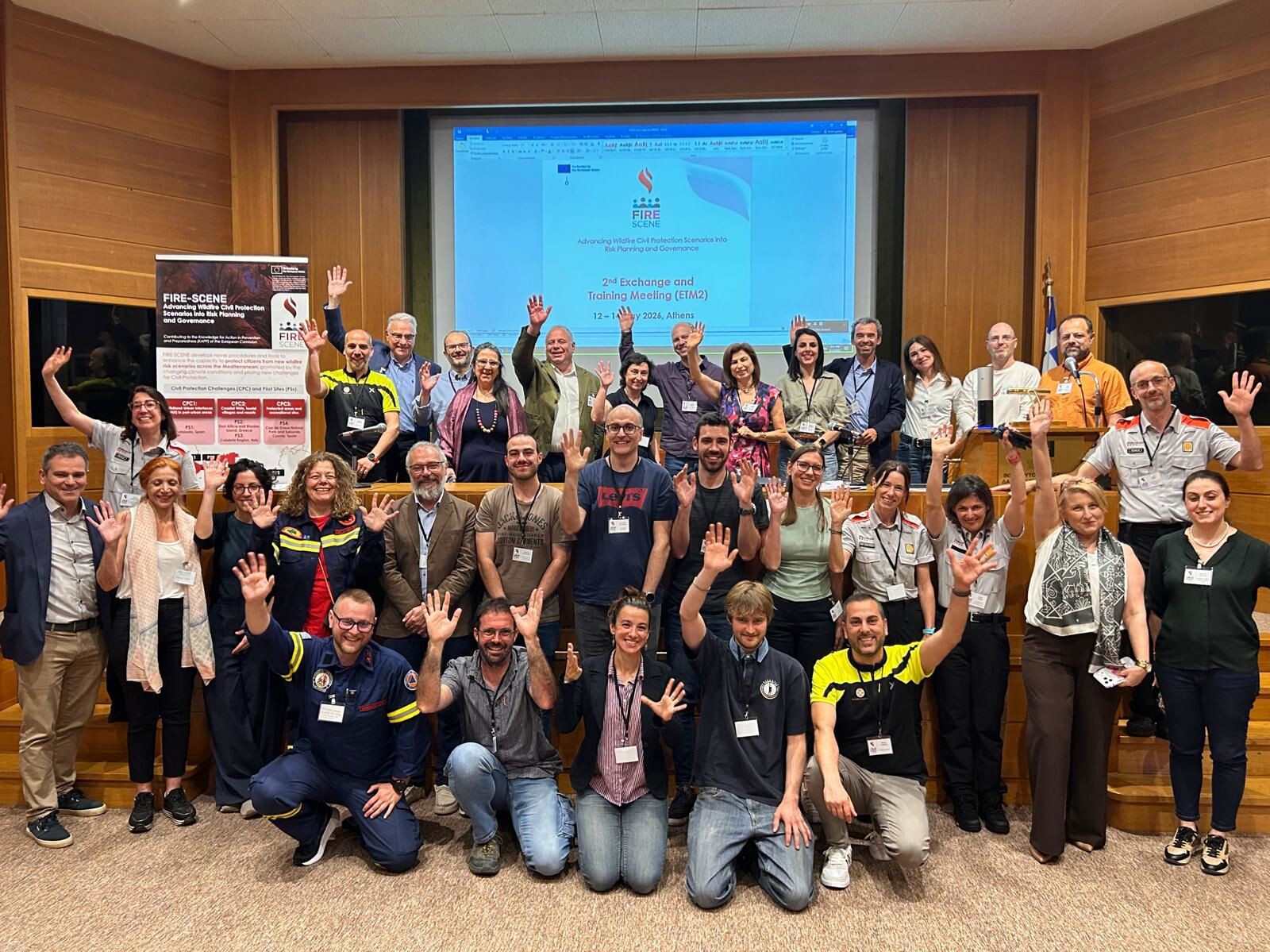 images Incendi boschivi aree costiere: la Calabria in Grecia al “2nd Exchange and Training Meeting”