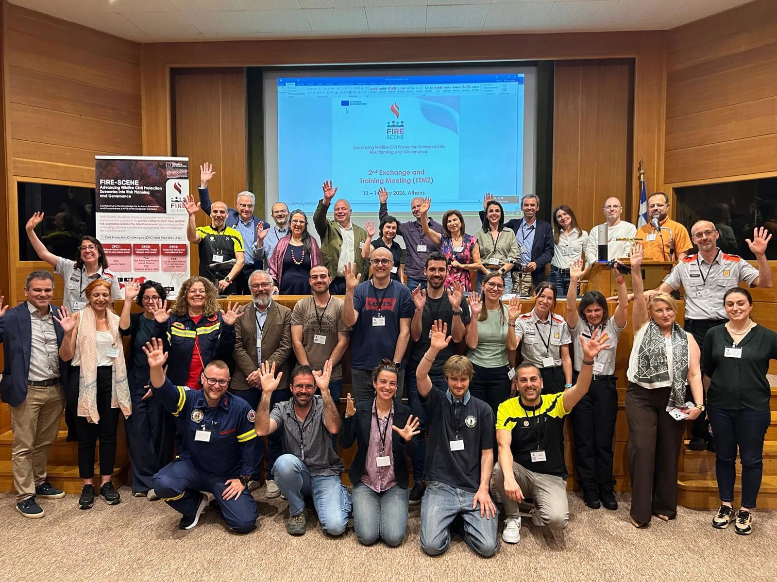 Incendi boschivi aree costiere: la Calabria in Grecia al “2nd Exchange and Training Meeting”