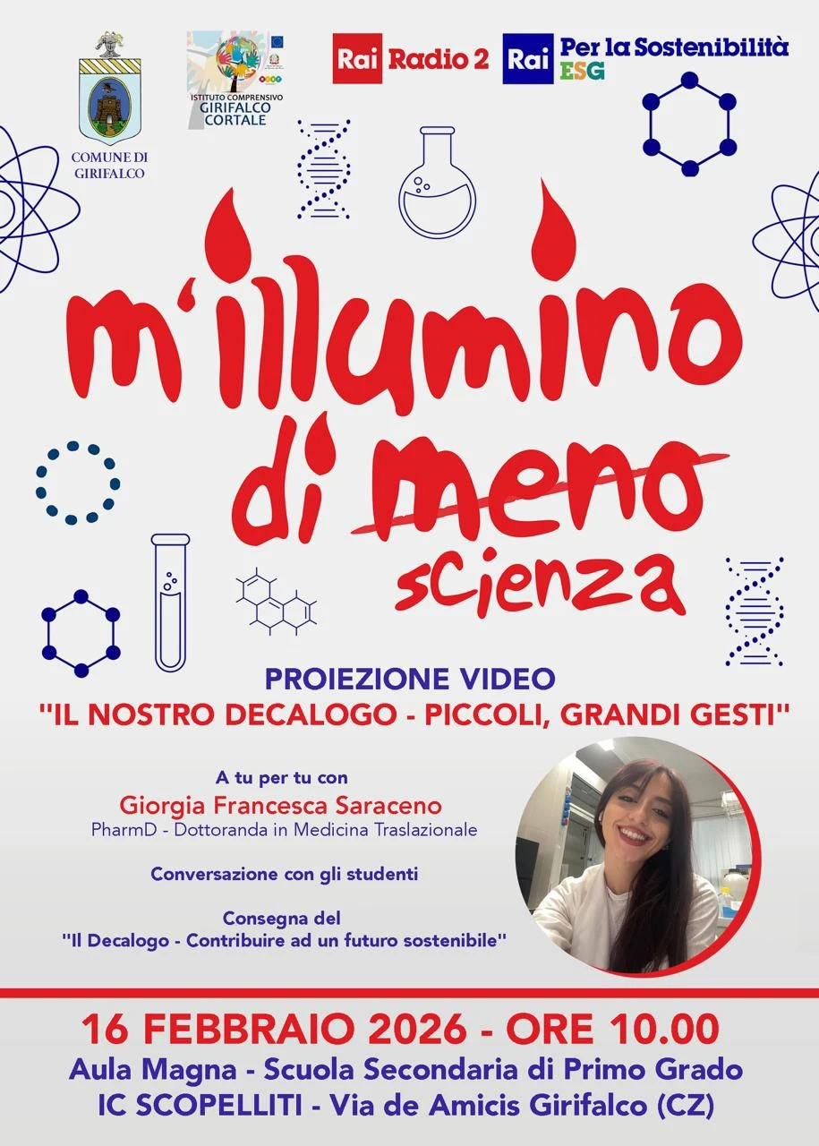 Scienza e sostenibilità: la ricerca scende in cattedra a Girifalco