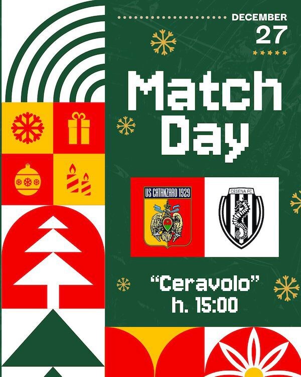 images Serie BKT, Catanzaro e Cesena in campo alle 15: le formazioni ufficiali