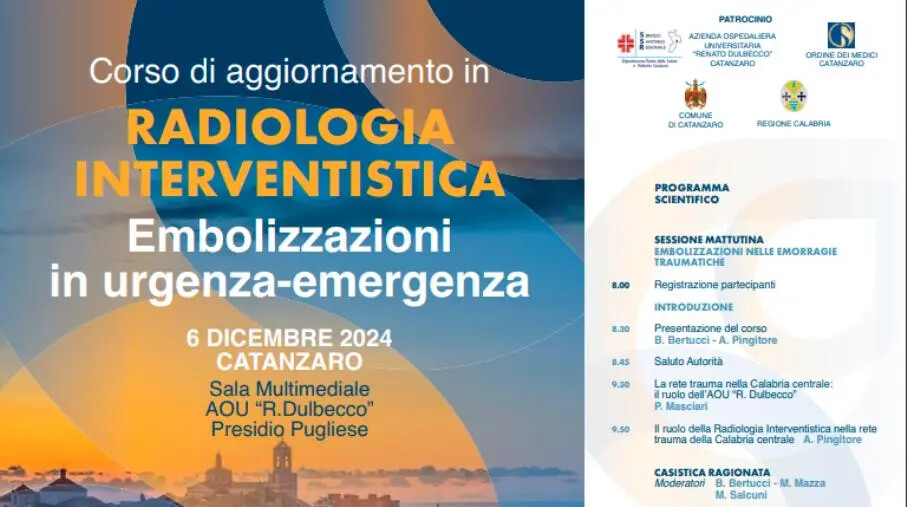 images Radiologia Interventistica, se ne discute al "Pugliese" di Catanzaro 