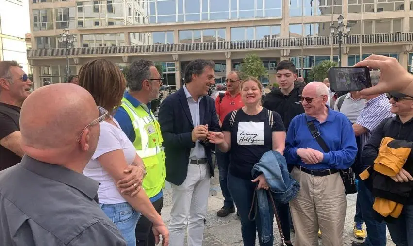 images "In moto senza vista", bikers e non vedenti insieme sulle strade della Sila 
