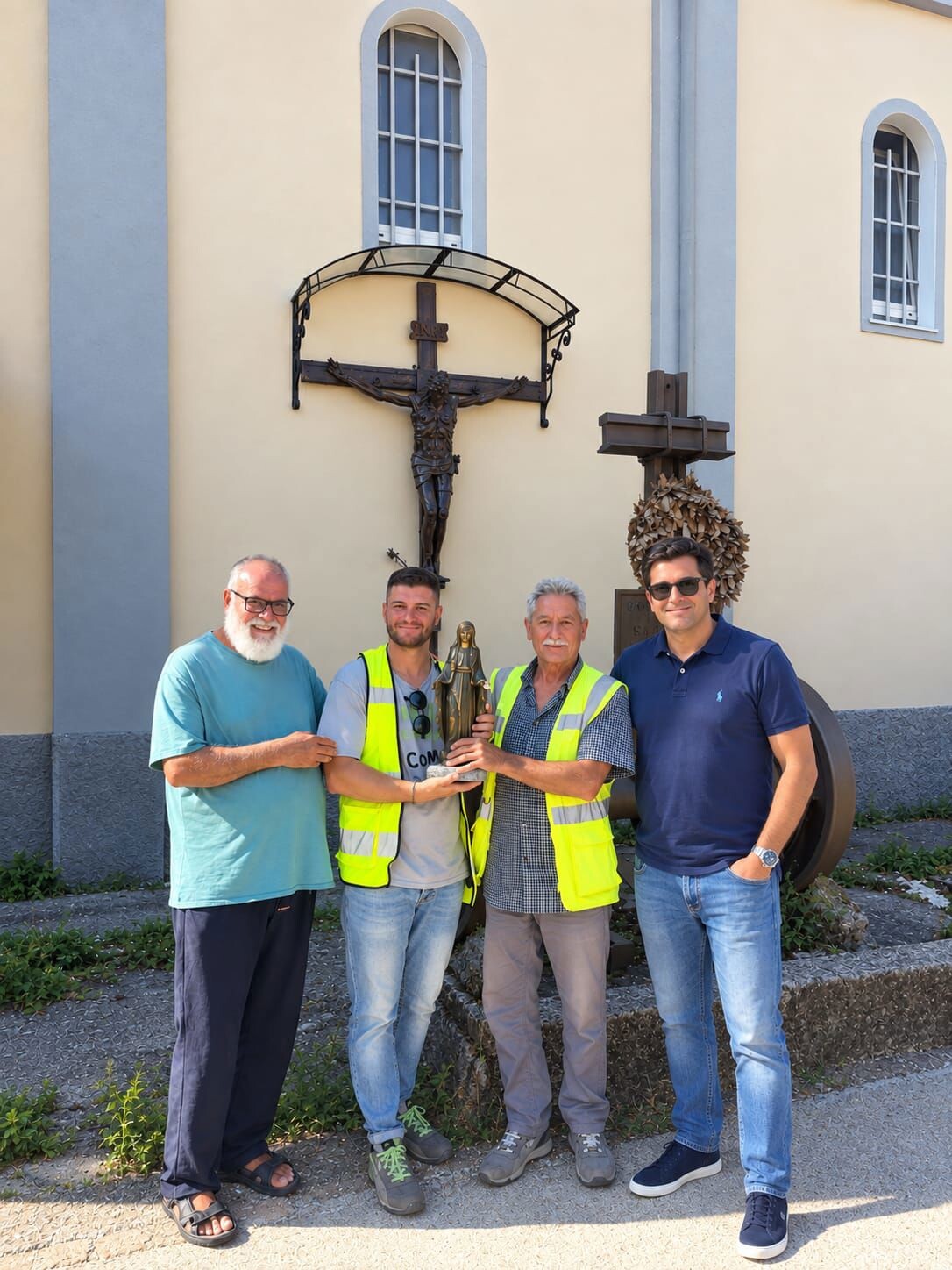 images Catanzaro, a Santa Maria una statua della Vergine arricchirà la stazione della metropolitana di superficie