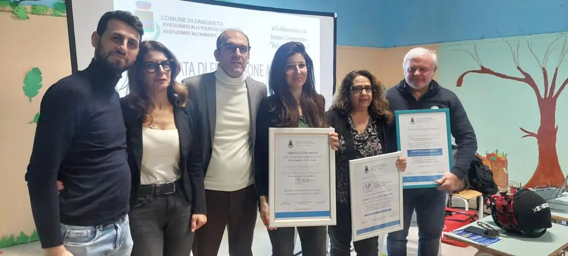 images A Sangineto l'iniziativa di educazione ambientale rivolta ai bambini della Primaria