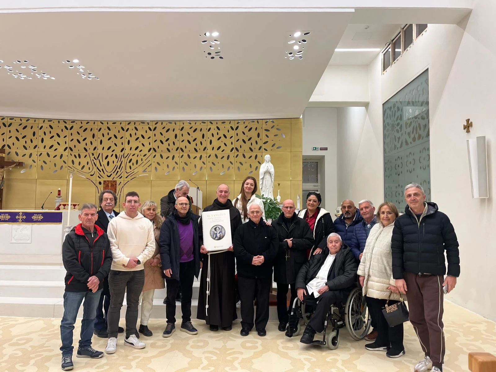 Donato a Fratel Cosimo il raro e prezioso Vangelo del Giubileo