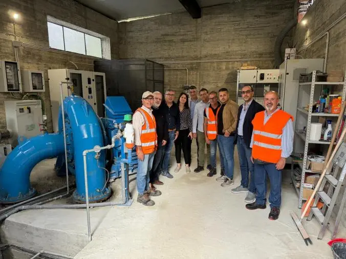 images Consorzio Bonifica della Calabria: avviata la centralina idroelettrica a Caulonia