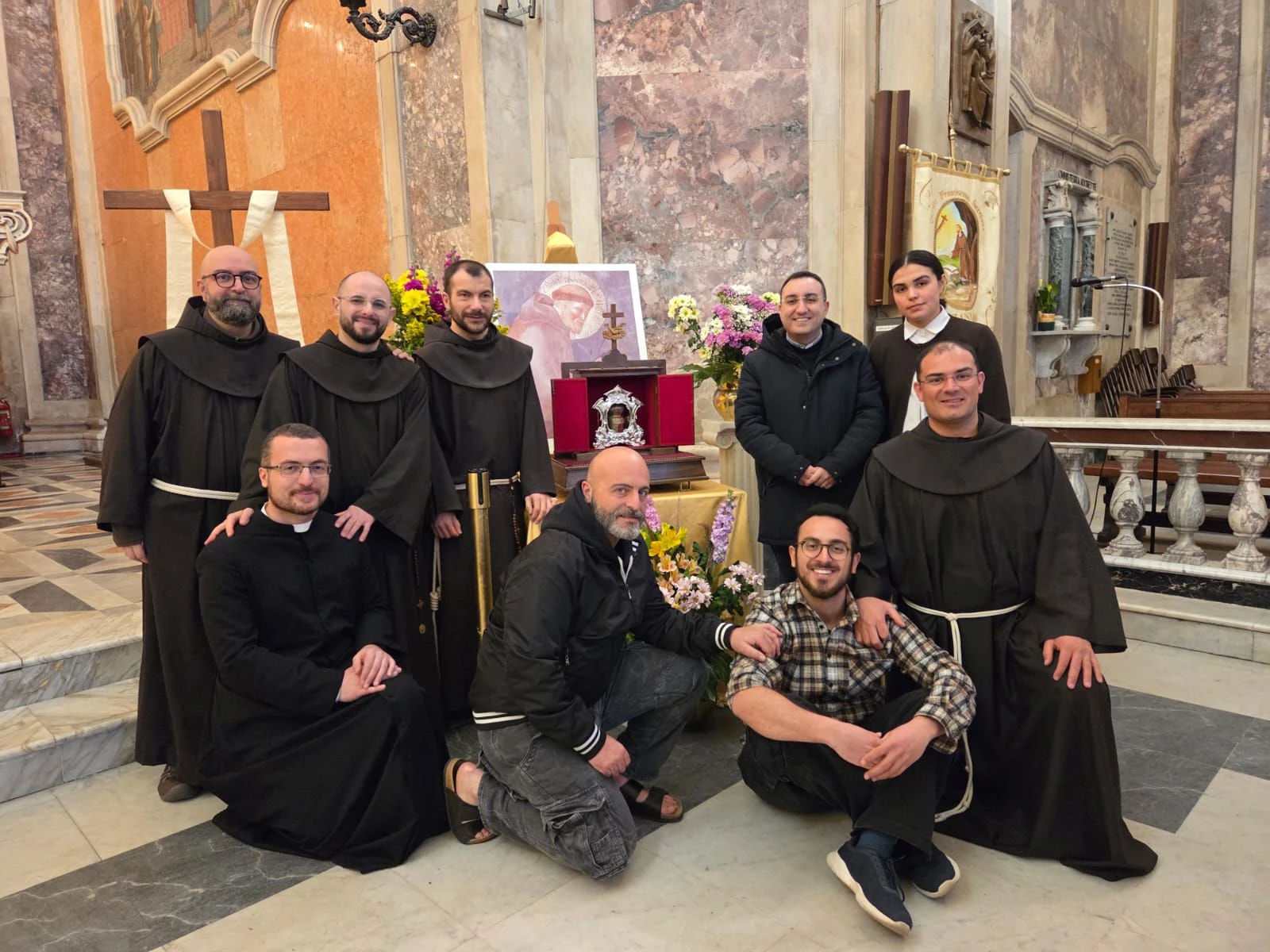 La reliquia della terra del Transito di San Francesco accolta a Catanzaro