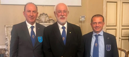 Santoro e Verrengia negli organismi nazionali dell'Istituto del Nastro Azzurro, il messaggio del sindaco Nicola Fiorita