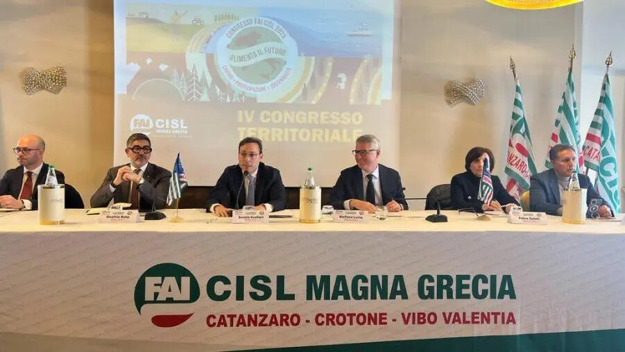 images Fai Cisl Magna Grecia, il IV congresso conferma l'impegno per lavoro, sicurezza e sviluppo del territorio  