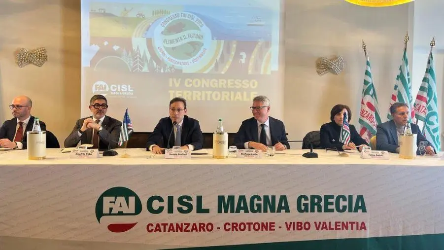 images Fai Cisl Magna Grecia, il IV congresso conferma l'impegno per lavoro, sicurezza e sviluppo del territorio  