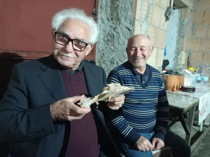 images Fra rito e mito: Angiluzzu e Gennaro tramandano la tradizione dell'uccisione del maiale 