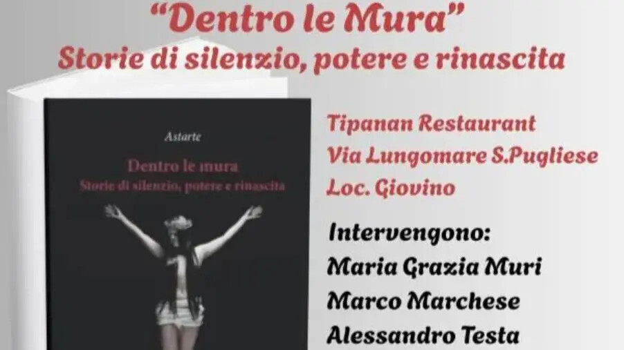 images "Dentro le mura", storie di silenzio, potere e rinascita: a Catanzaro lido il libro di Astarte