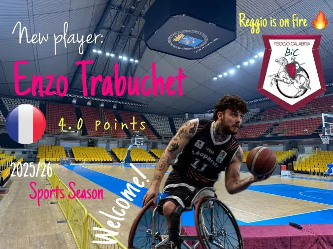 Colpo internazionale per la Reggio BiC: arriva Enzo Trabuchet, stella del campionato spagnolo images Colpo internazionale per la Reggio BiC: arriva Enzo Trabuchet, stella del campionato spagnolo