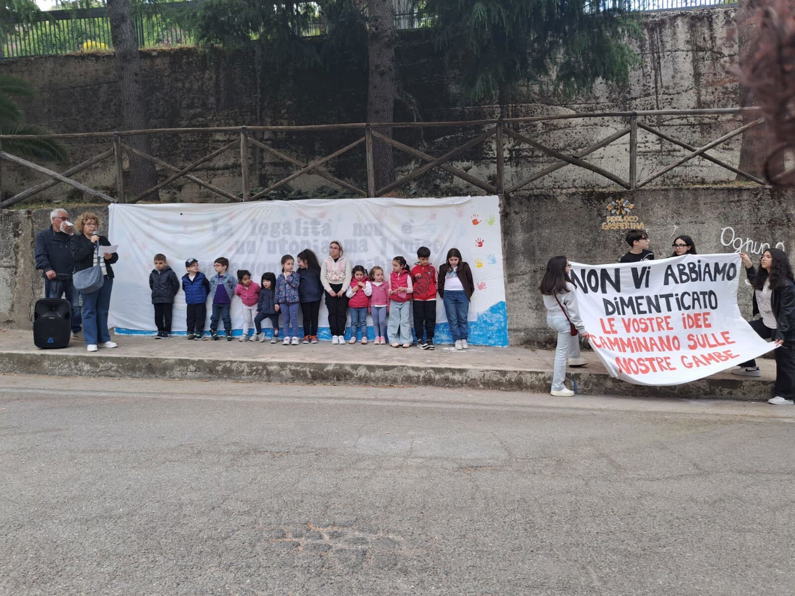 images Gasperina unita contro la mafia: bambini e associazioni protagonisti della manifestazione