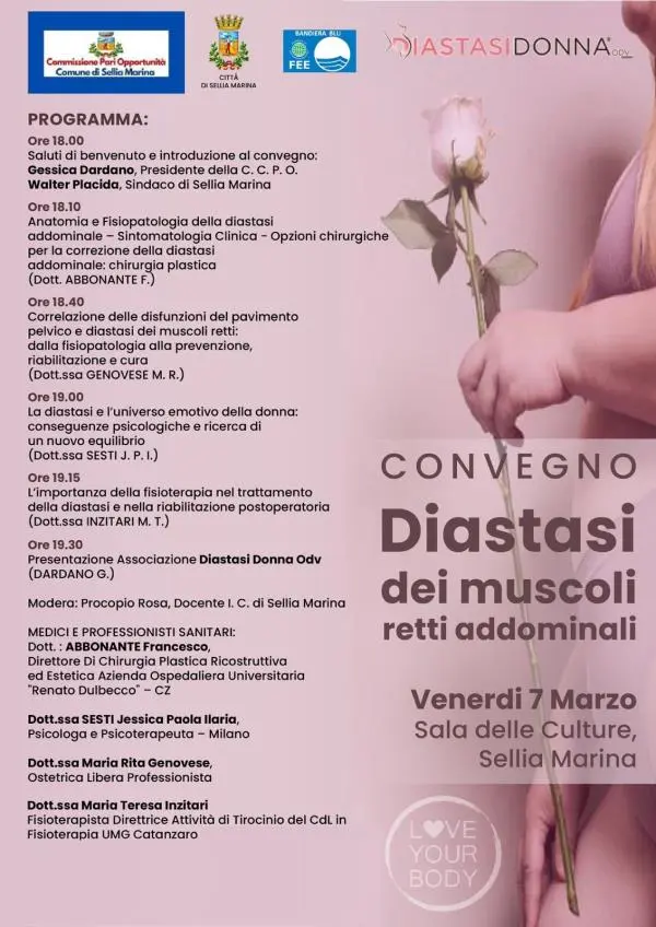 Sellia Marina, oggi il Convegno sulla Diastasi Addominale images Sellia Marina, oggi il Convegno sulla Diastasi Addominale