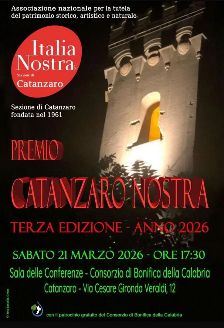images Premio "Catanzaro Nostra", il 19 marzo la presentazione della III edizione e anticipazioni sui premiati